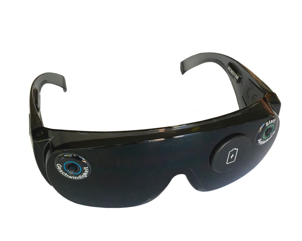 EMDR goggles REMSTIM 3000 model 2020 - frontal 1